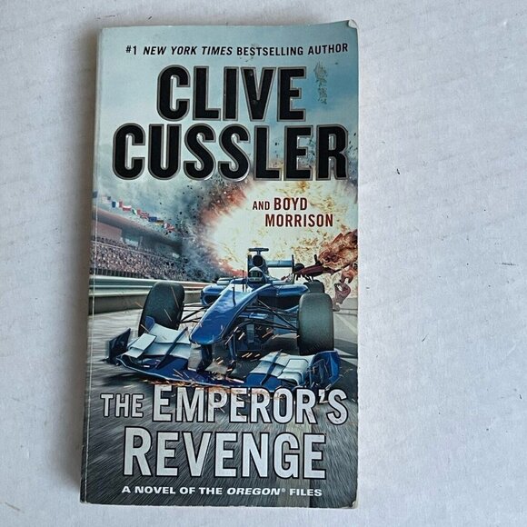 Oregon Files The Emperor's Revenge by Boyd Morrison and Clive Cussler Paperback - Picture 1 of 6